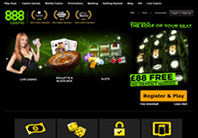 888 casino online website homepage
