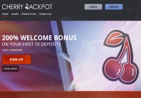 CherryJackpot Casino Offers a Generous Welcome Bonus