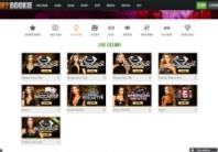 Play live table games at MyBookie Casino Online