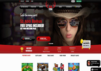 Red Stag online casino homepage screenshot