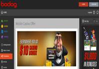 play Bodog mobile casino on the go 