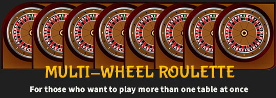 8 wheel version roulette