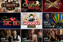 Play great games online at the Betway live casino with real dealers