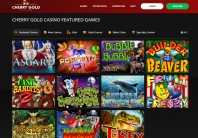 Vast variety of games at the cherry gold online casino