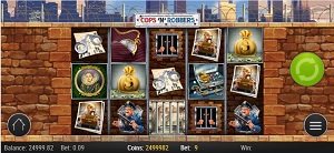 Cops N Robbers Slot mobile friendly