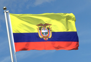 Ecuadorian flag