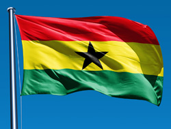 Ghanaian flag