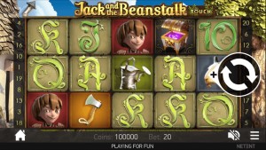 Jack and the Beanstalk Slot Mobile friendly