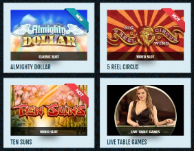 The Paradise 8 Casino Games Available
