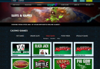 Live dealer table games at Casino Paradise 8 Online