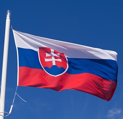 Slovakian flag