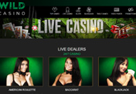 Play live table games at Wild Casino